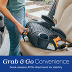Chicco GoFit ClearTex Plus Backless Booster Seat, Lower Anchor Attachment