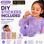 Kids Bluetooth Headphones Wireless - Light Purple view 7