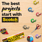 Scotch Removable Fabric Tape, 3/4 in x 180