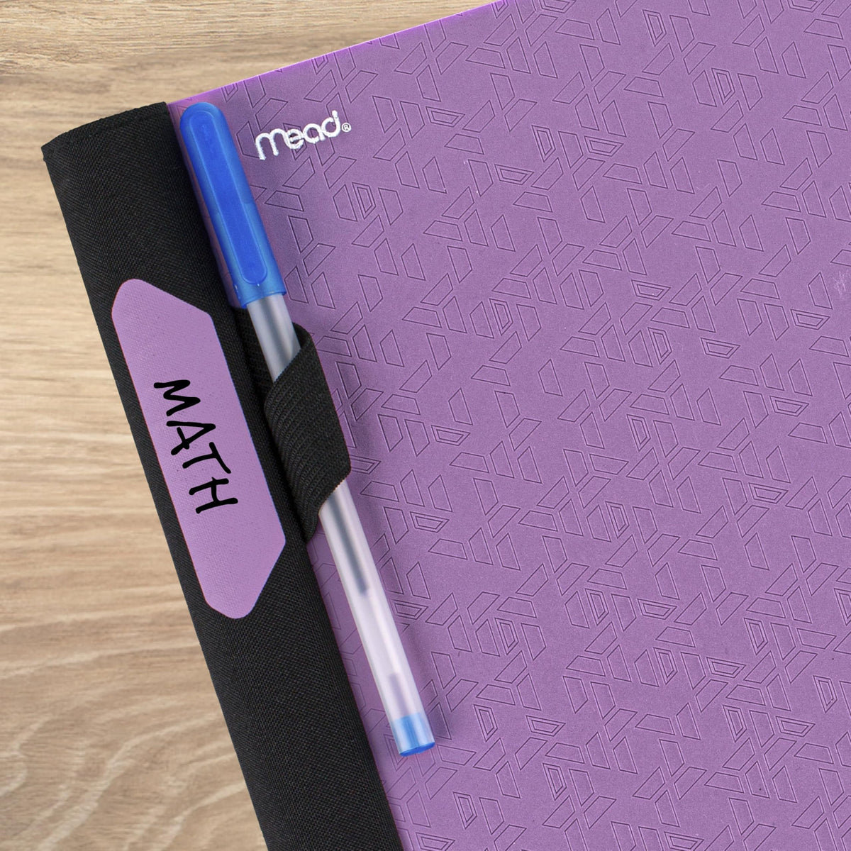 Five Star Advance Spiral Notebook + Study App - Amethyst Purple view 5