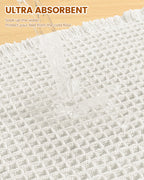 Smiry Waffle Bath Mat