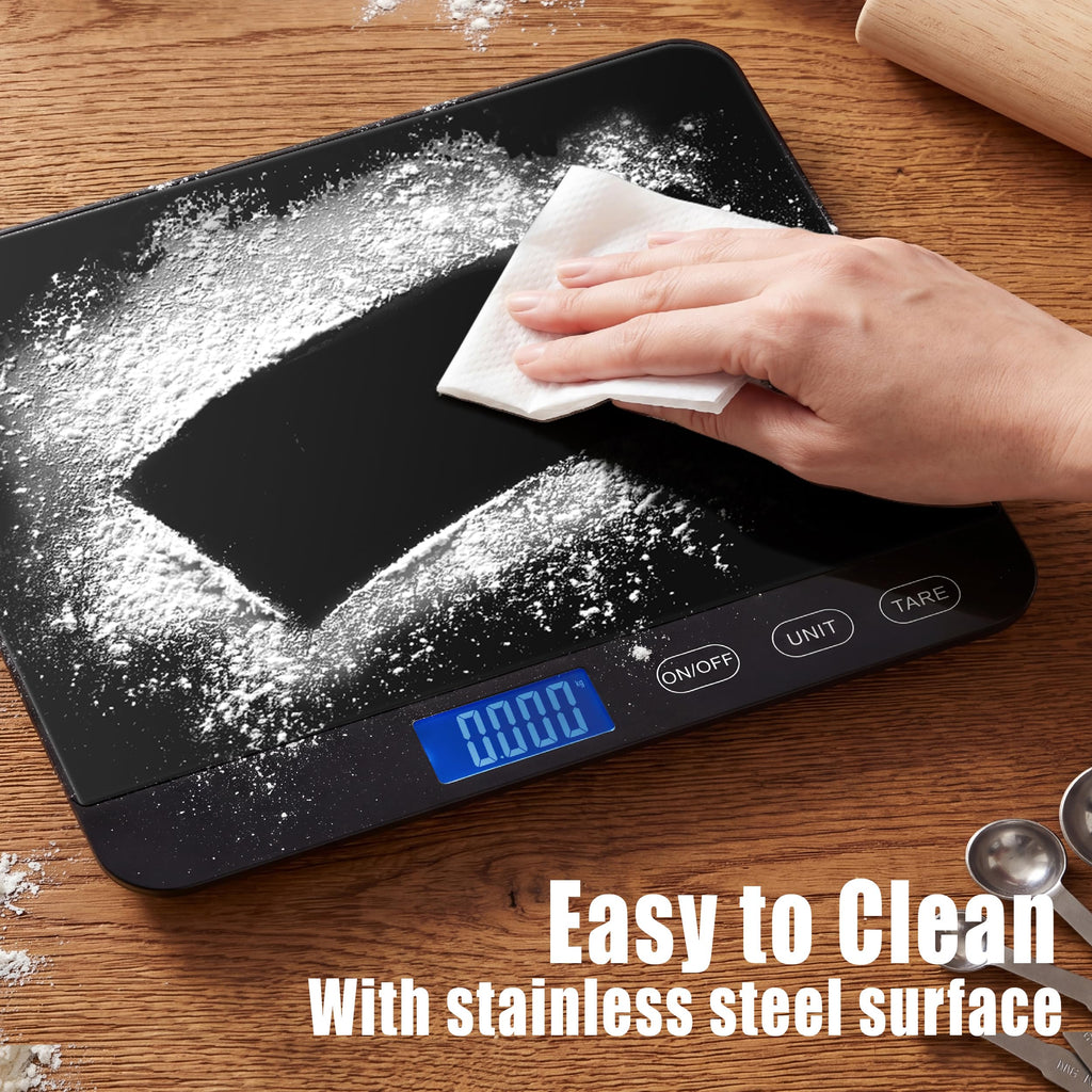 Ionsno Food Scale 44lb/20kg - #01 Black / Large view 4