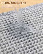Smiry Waffle Bath Mat