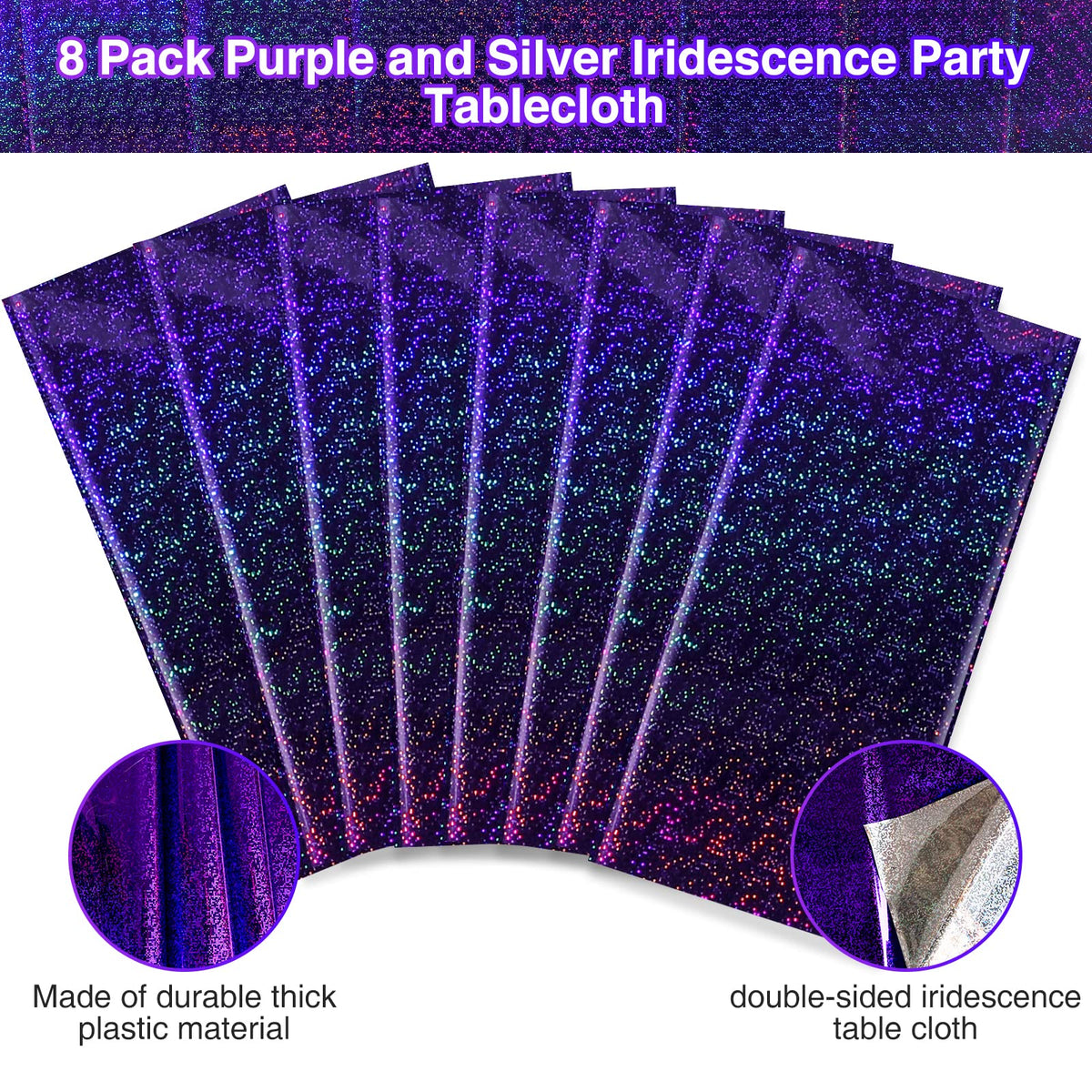Funny Laser Tablecloth - Purple / 8 view 3