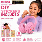 Kids Bluetooth Headphones Wireless - Pink view 7