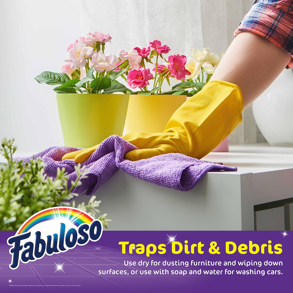 Fabuloso Microfiber Cleaning Cloths - 8 Count (Pack of 1) view 1