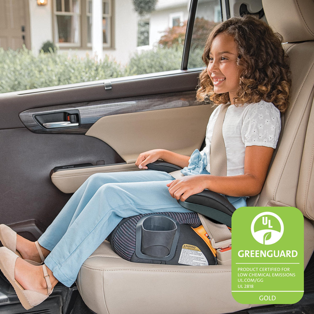 Chicco GoFit ClearTex Plus Backless Booster Seat, Lower Anchor Attachment