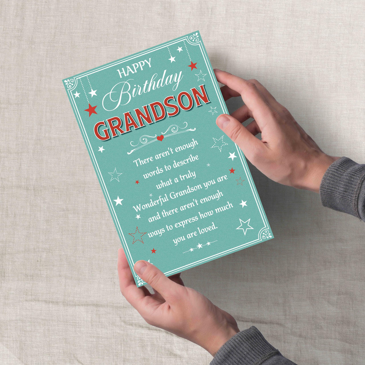 Nicavvi Birthday Card 99-102+151-156 - Grandson view 4