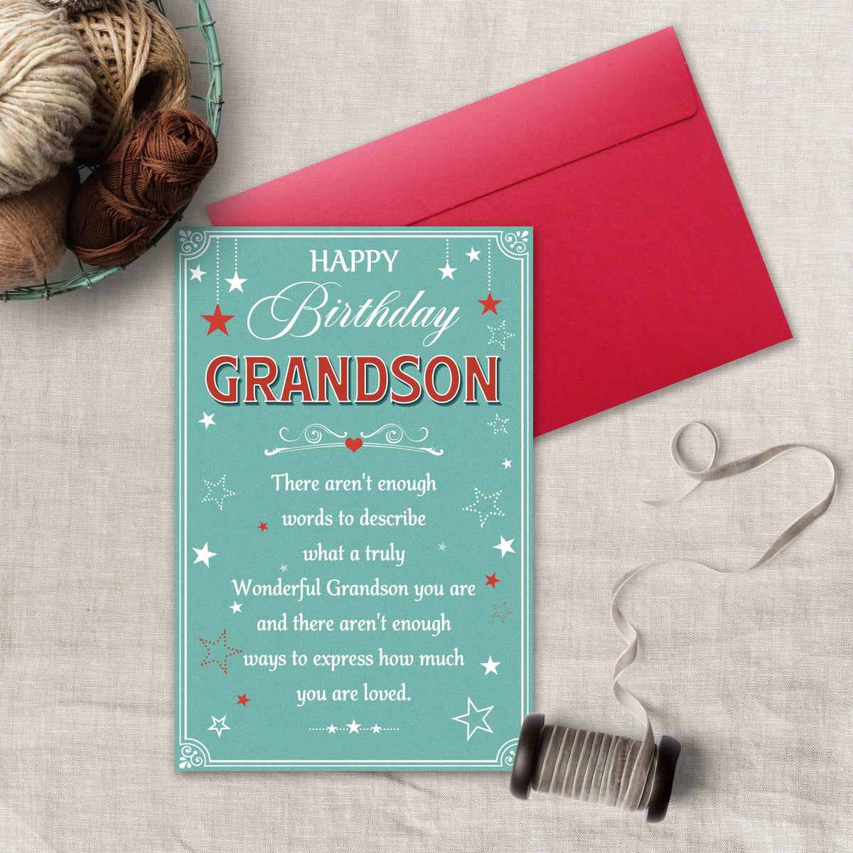 Nicavvi Birthday Card 99-102+151-156 - Grandson view 6